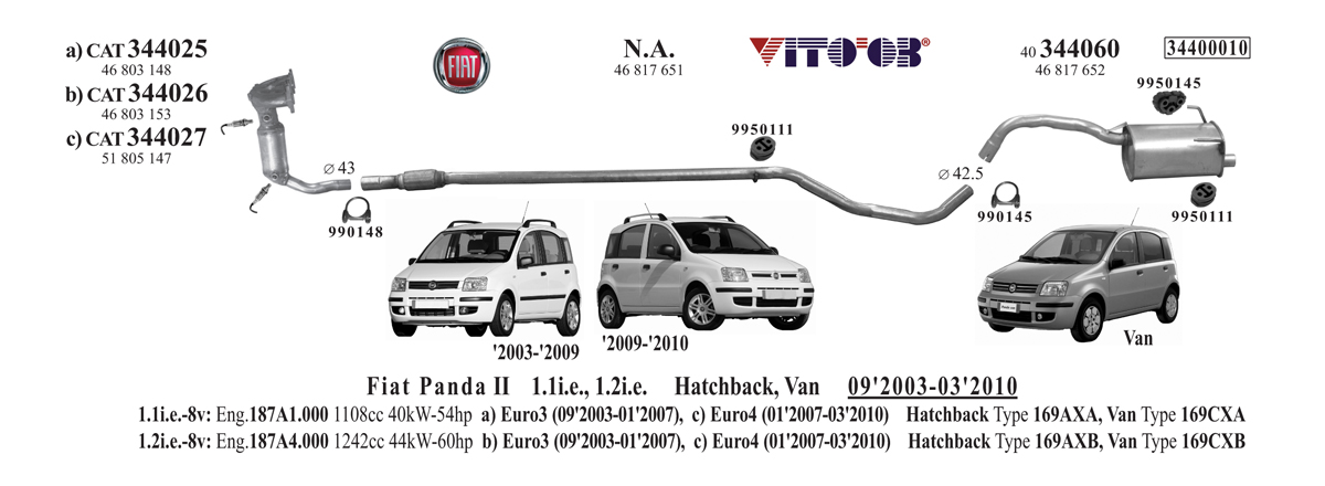 Vito03 Exhausts Esystems